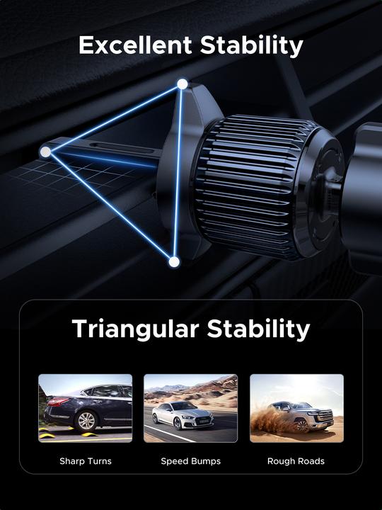 Produktbild Ugreen Magnetic Car Wireless Charger W708 15W (15 W)