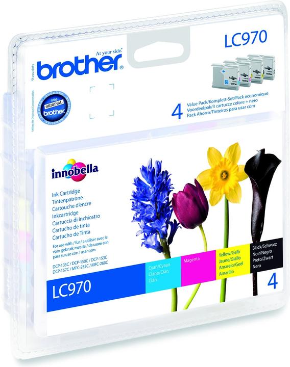 Immagine prodotto Brother LC-970VALBPDR BK/C/M/Y BLISTER DI INCHIOSTRO (M, C, Y, FC)
