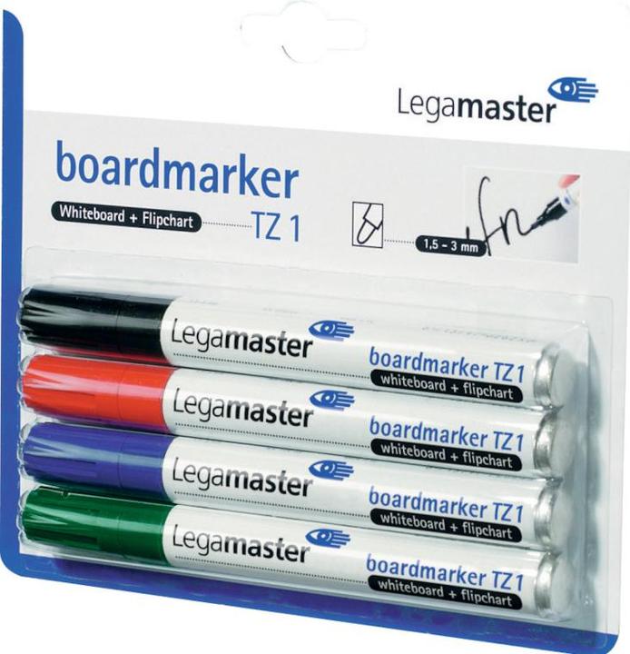 Legamaster Boardmarker (Veelkleurig, 3 mm, 4 x)