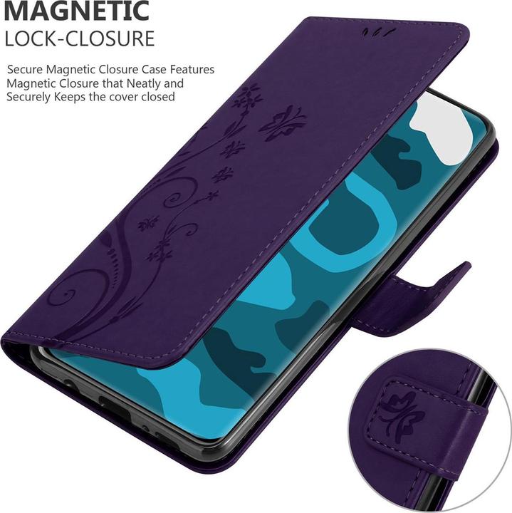 Actual product image Cadorabo Flower Book Cover (Huawei P40 Pro)