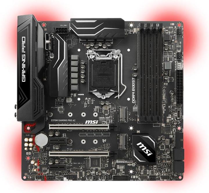 Produktbild MSI Z370M Gaming Pro AC (LGA 1151, Intel Z370, mATX)