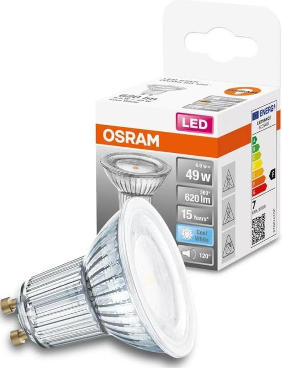 Image du produit Osram Star Par 16 (GU10, 6.90 W, 620 lm, 1 x, F)