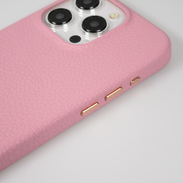 Image du produit PhoneLook Coque Cuir de veau luxe grainé intégral avec boutons métalliques et MagSafe (Apple iPhone 14 Pro Max)