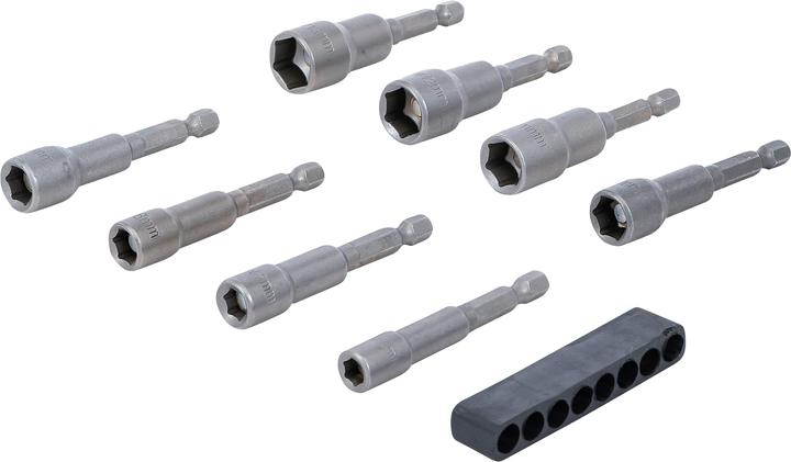 Produktbild BGS Steckschlüssel-Einsatz-Satz (8 mm, 9 mm, 11 mm, 12 mm, 13 mm, 10  mm, 6 mm, 7 mm)