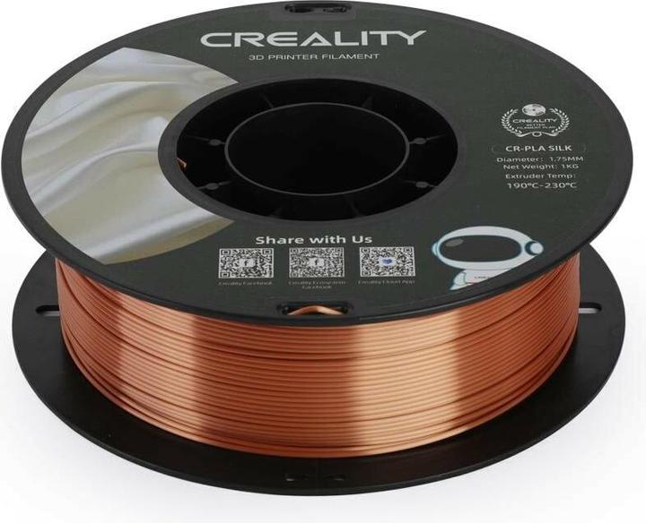 Immagine prodotto Creality Filament PLA Silk (PLA, 1.75 mm, 1000 g, Marrone)