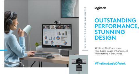 Image du produit Logitech MX Brio 705 pour les entreprises (8.50 Mpx)