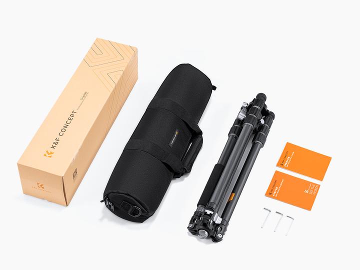 Produktbild K&F Concept Tripod X254C4+BH-30 (Carbon)