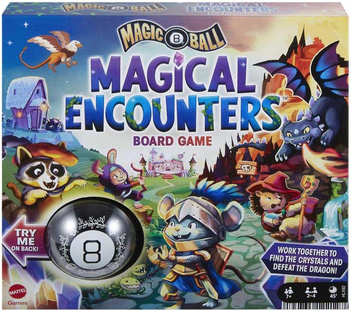 Immagine prodotto Mattel Gioco da tavolo Magic 8 Ball Magic Encounters (Olandese)
