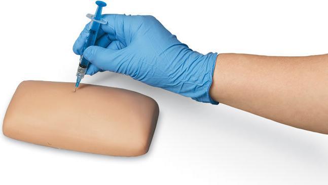 Produktbild Erler Zimmer Übungsmodell intradermale, subkutane und intramuskuläre Injektion
