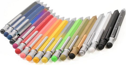 Immagine prodotto Troika COSTRUZIONE PENNA Stylo-bille multifonction, vert métallique (Verde Neon)