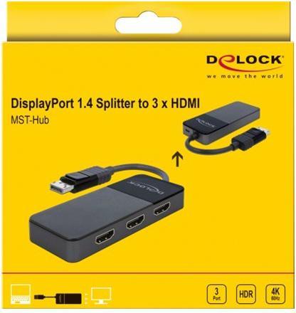 Produktbild Delock DisplayPort zu (HDMI, 12.50 cm)