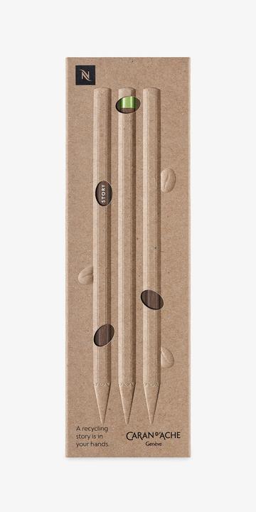 Produktbild Caran d'Ache Nespresso Swisswood (3 mm, HB, 3 x)