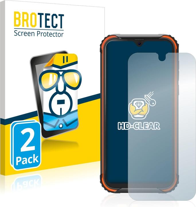 Produktbild BROTECT Schutzfolie Displayschutz Klar (2 Stück, Blackview BV5900)