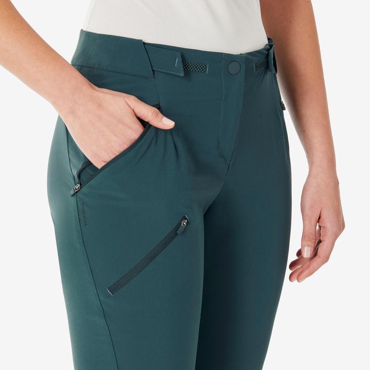 Image du produit Quechua Pantalon de randonnée femme, MH500 vert (XS)