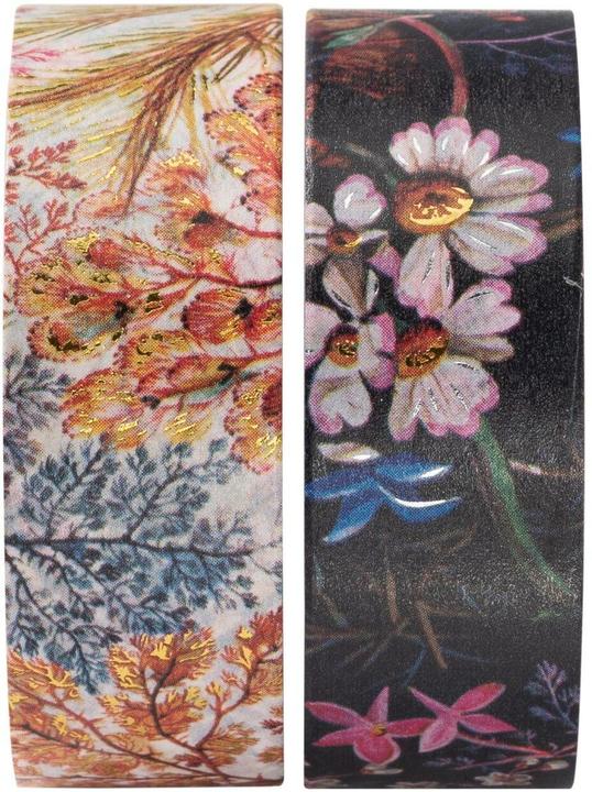 Immagine prodotto Paperblanks Nastro adesivo decorativo 1,5 cm x 10 m, 2 pezzi. Anemone/Floralia (15 mm)