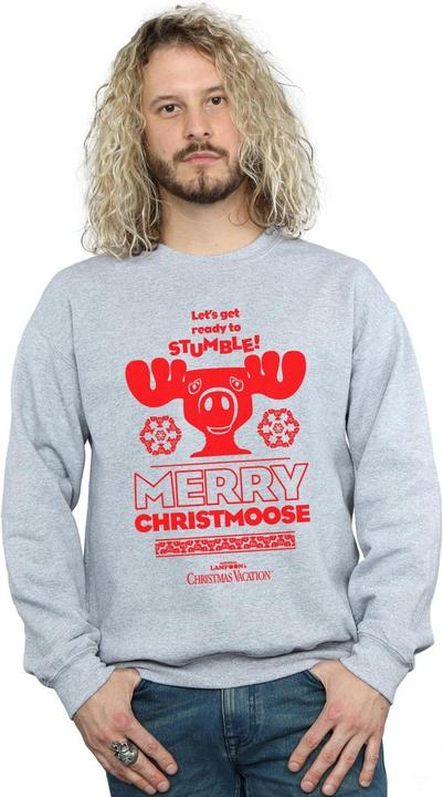 Immagine prodotto National Lampoon´s Vacation National Lampoon's Christmas Vacation Merry Christmoose Felpa Uomo (XL)