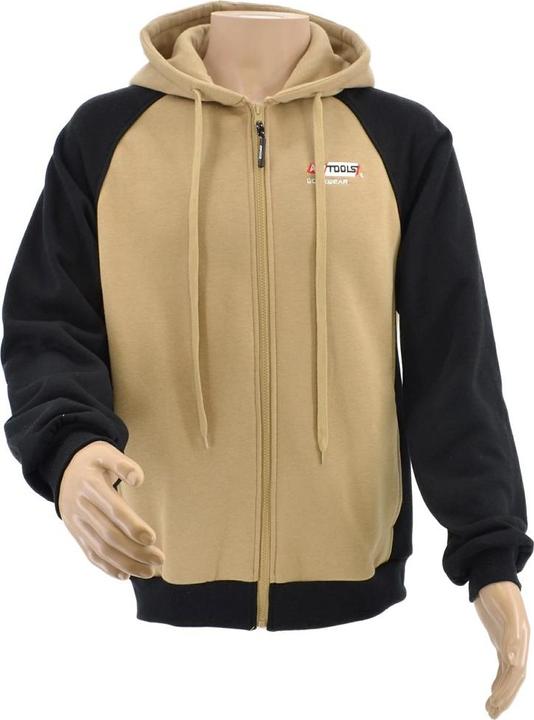 Produktbild Awtools Sweatshirt Mit Reissverschluss T6/ Beige-Schwarz/ XXL (XXL)