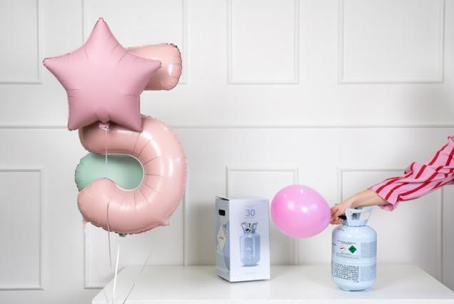 Produktbild Partydeco Einweg Helium-Flasche midi für 12 - 30 Ballons