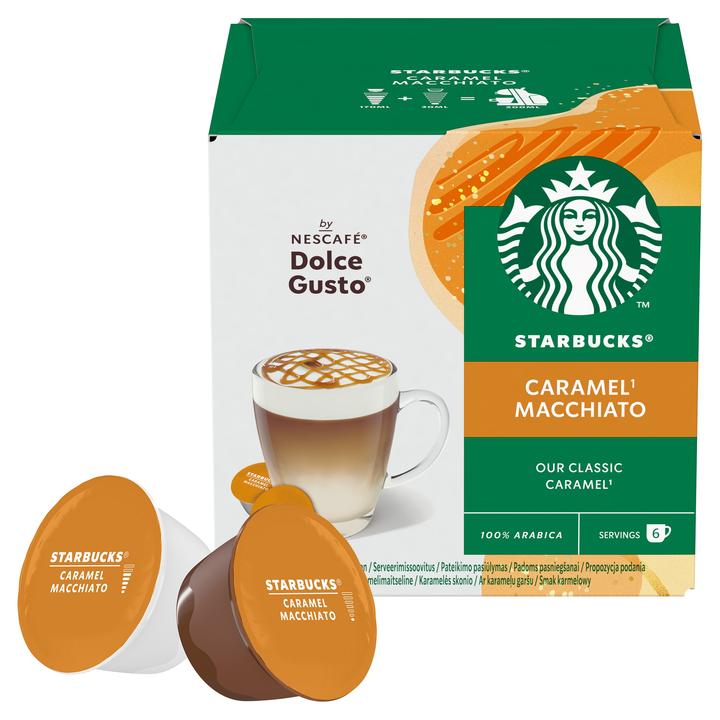 Starbucks Caramel Macchiato by Nescafé Dolce Gusto (6 x Port.)