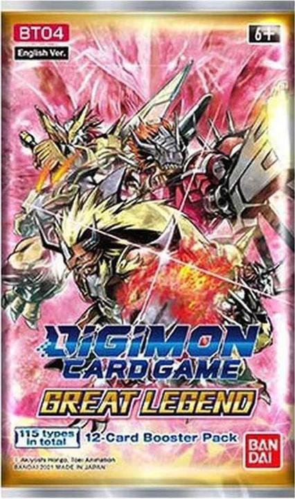 Immagine prodotto Digimon Booster Display - Version 4.0 (Inglese, Display del booster)