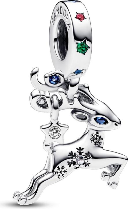 Immagine prodotto Pandora Ciondolo renna magico di Natale (Argento 925)