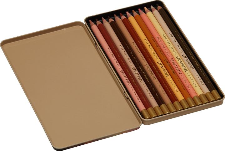 Produktbild Printworks Bleistifte (Hautfarbe, 12 x)