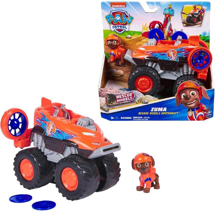 Actual product image Paw Patrol Rescue Wheels Zuma's Hovercraft