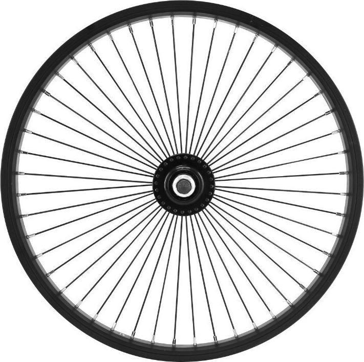 P2R Roue arrière moyeu flip-flop alu avec écrous (Roue arrière, 20")