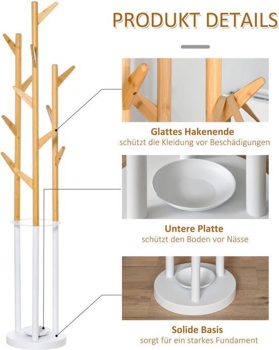 Actual product image Swisshandel24 Coat rack