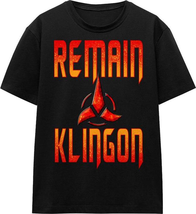 Image du produit Universal Textiles - T-shirt REMAIN KLINGON - Adulte (M)