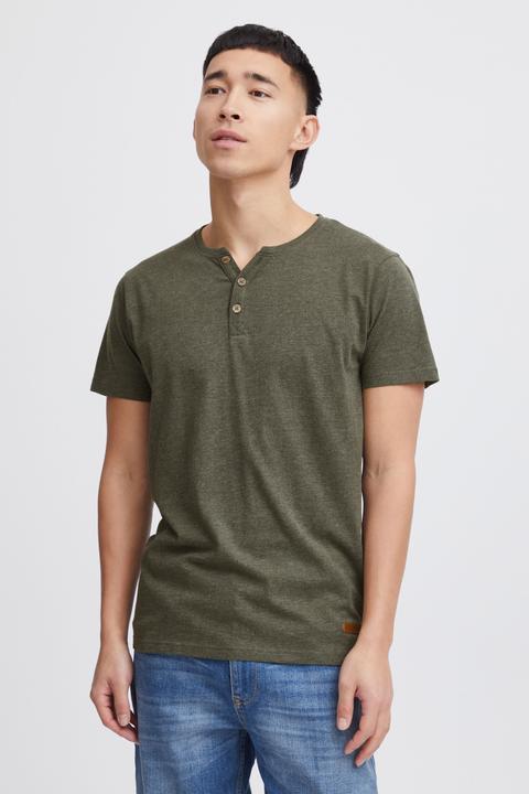 Immagine prodotto Solid Volker T-Shirt A Maniche Corte Maglietta Da Uomo Con Collo Grandad (XL)