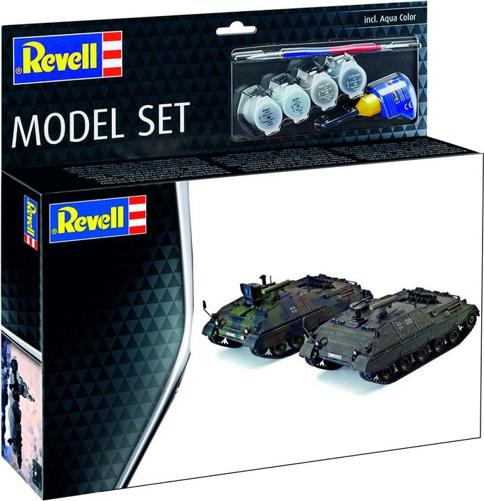 Actual product image Revell Model Set Rocket Fighter Tank Jaguar 1