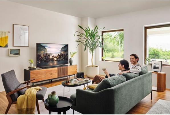 Produktbild Samsung The Frame LS03D 85 Zoll Smart TV Q85LS03DAU 2024 (85", LS03D, QLED, 4K, 2024)