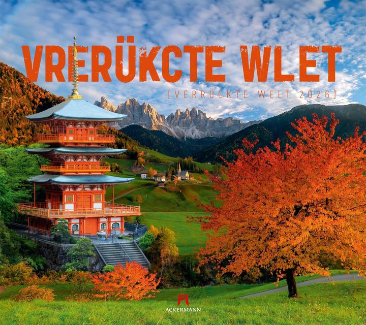 Immagine prodotto Verrückte Welt Kalender 2026 (54 x 48 cm, Copertina rigida, Tedesco)