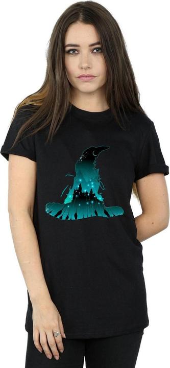 Immagine prodotto Hogwarts Silhouette Maglietta Ampia Donna (XL)