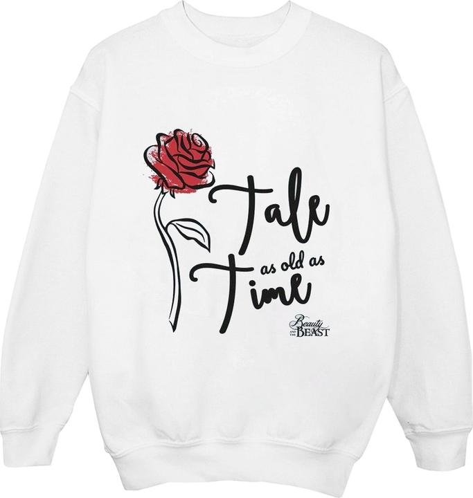 Disney Tale As Old As Time Rose Sweatshirt (L)