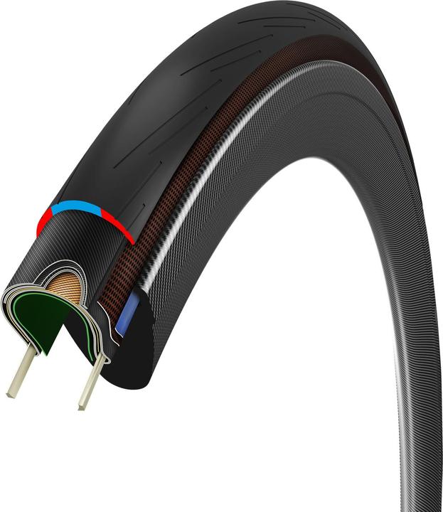 Image du produit Vittoria Pneu RideArmor TLR Graphene + Silica noir (32-622)