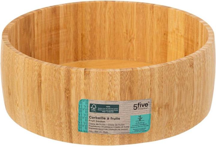 Actual product image 5Five Bamboo fruit basket 30 cm
