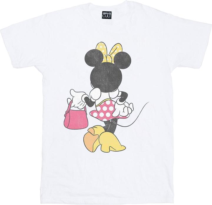 Immagine prodotto Disney Minnie Mouse Back Pose Maglietta Ampia Donna (3XL)