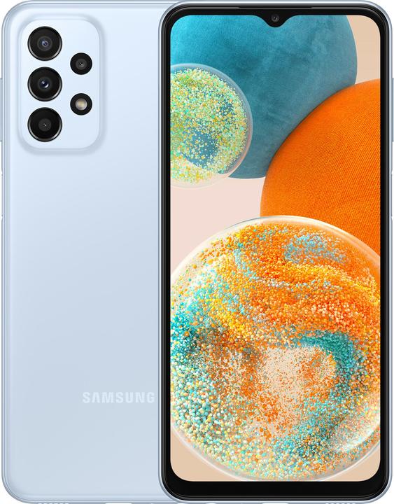 Actual product image Samsung Galaxy A23 5G (64 GB, Light blue, 6.60", Dual SIM, 50 Mpx, 5G)