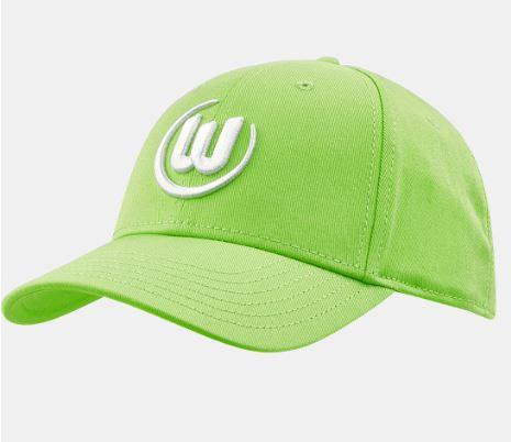 VfL Wolfsburg Cap Logo grün