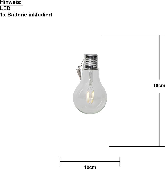 Image du produit Star Trading Lanterne LED Fille Solar (5 lm, IP44)