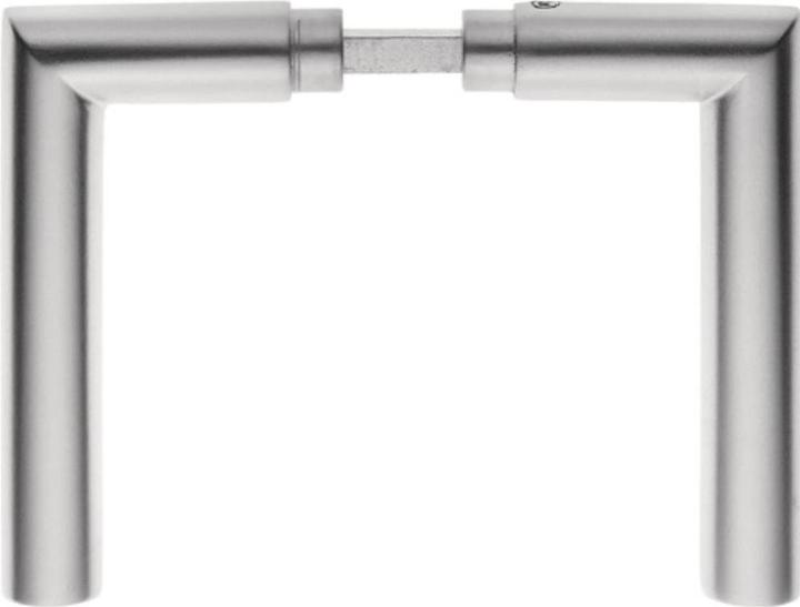 Image du produit EDI Paire de béquilles de porte 108 H acier inoxydable F00 tige carrée 10 mm (Poignée de porte)