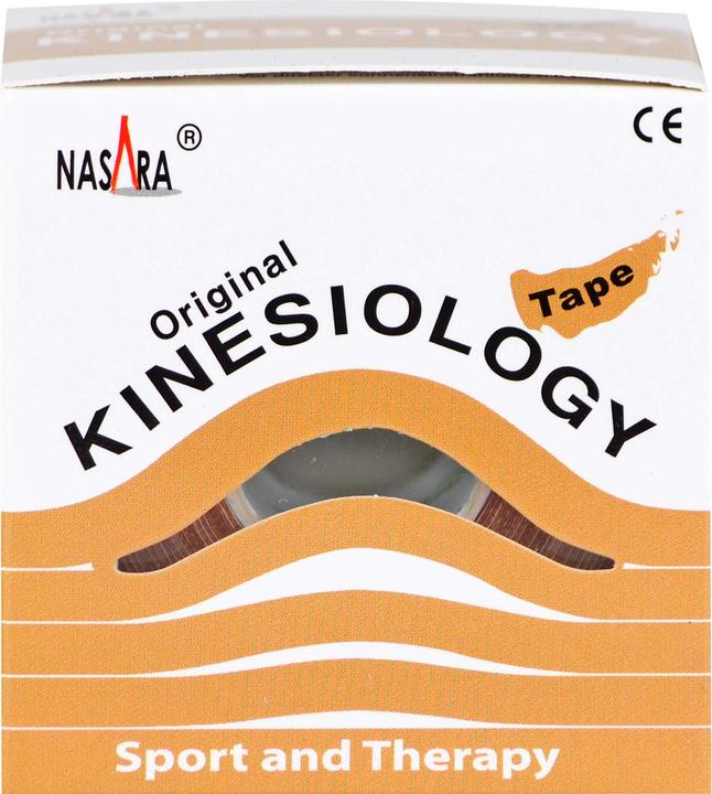 Immagine prodotto Mikros NASARA Nastro kinesiologico beige 5cmx5m, 1 pz PFL (5 m)