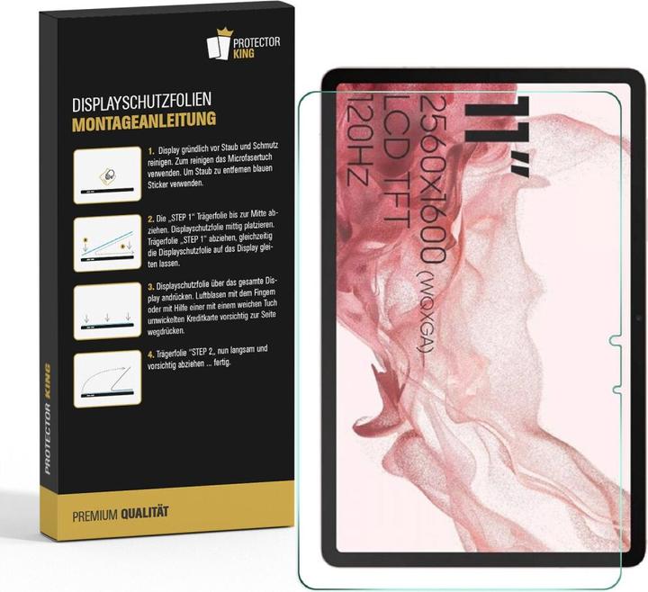 Produktbild Protectorking 6x Panzerfolie Anti-Shock matt entspiegelt (6 Stück, Galaxy Tab S8)