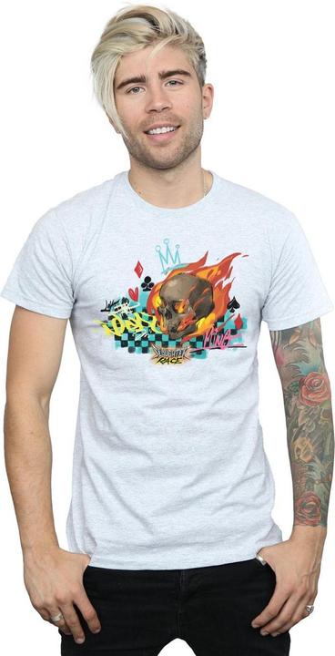 Immagine prodotto Disney Wreck It Ralph Race Skull Maglietta Uomo (L)