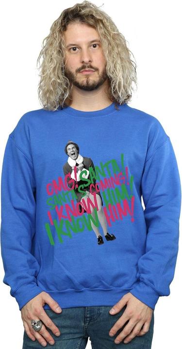 Produktbild Elf Santa's Coming Sweatshirt (XL)