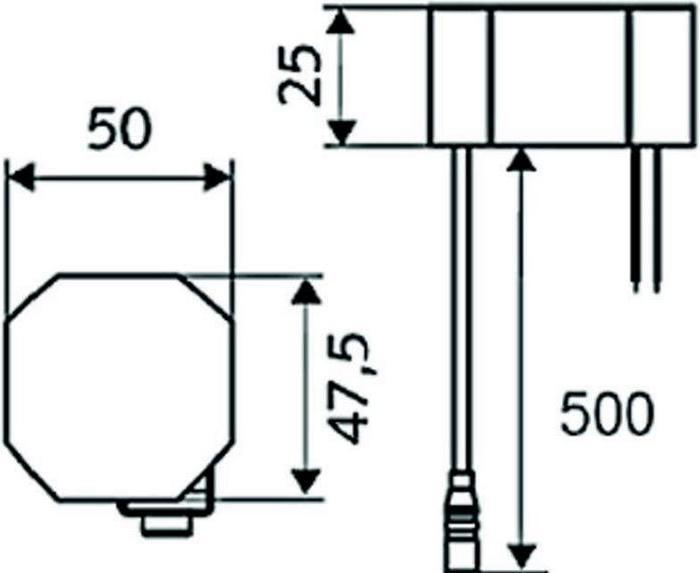 Image du produit Schell Robinetterie électronique PURIS E type HD-M alimentation secteur ch bloc secteur