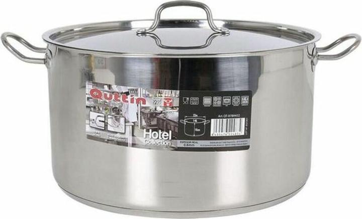 Produktbild Quttin Topf + Hahn Induktion 36 cm / 0,8 mm / 19 l (Kochtopf, Stahl)