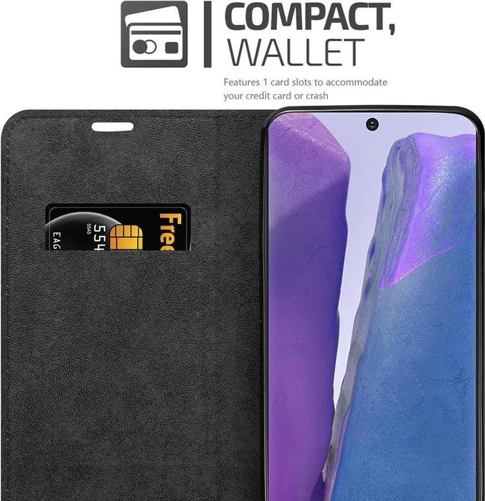 Productafbeelding Cadorabo Boek Onzichtbare Magneethoes (Samsung Galaxy Note 20)